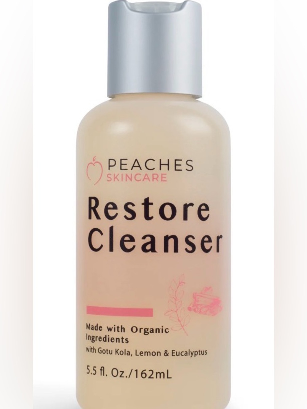 Peaches Skincare Restore Cleanser 5.5 Ounces New and Unopened